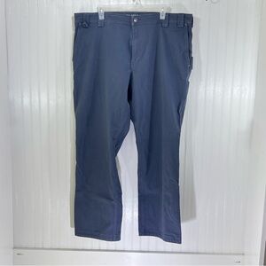 Duluth Trading Flex Fire Hose Pants Men’s 42x32 Slate Blue Utility Heavy Duty